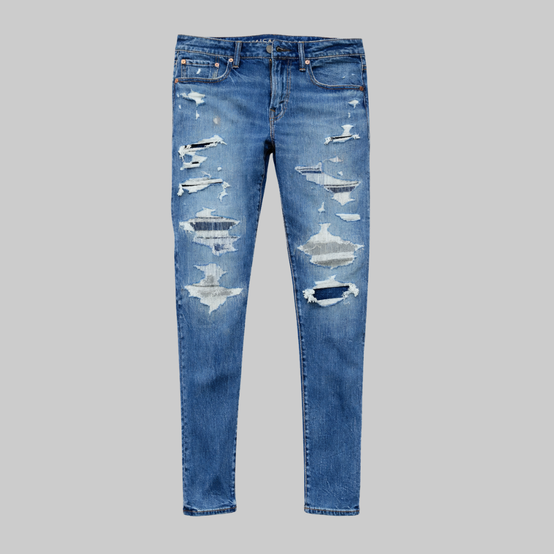 AMERICAN EAGLE JEANS BLUE