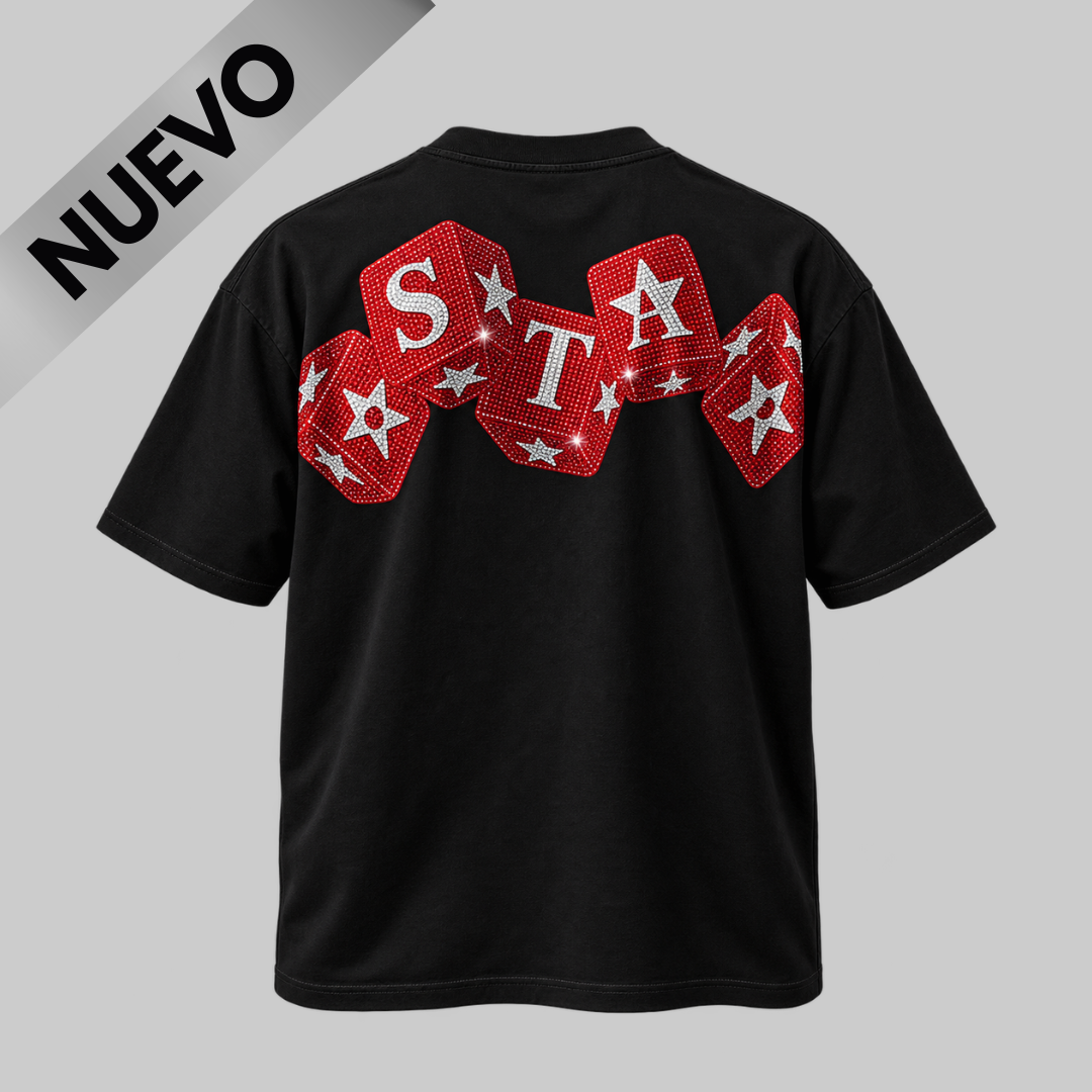 STAR-HATS DICE BLACK
