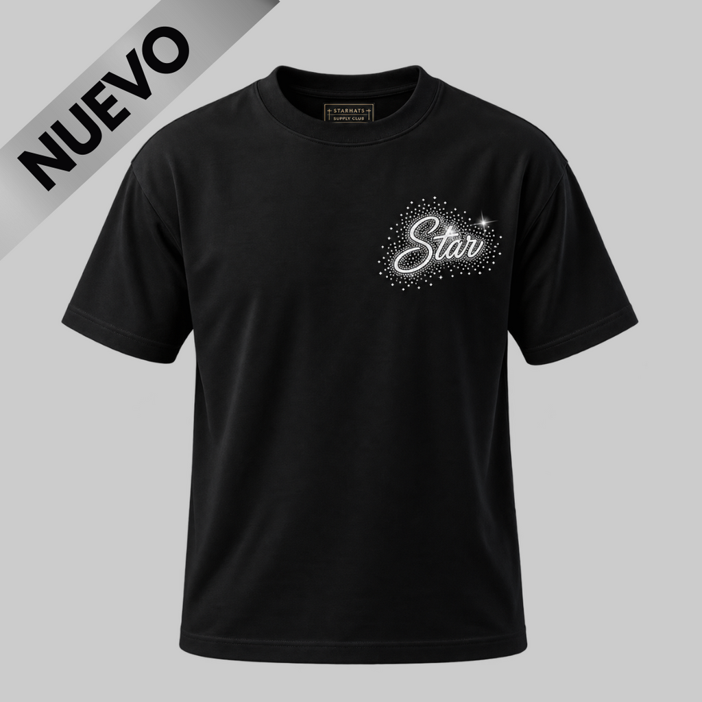 STAR-HATS T-SHIRT CRYSTAL