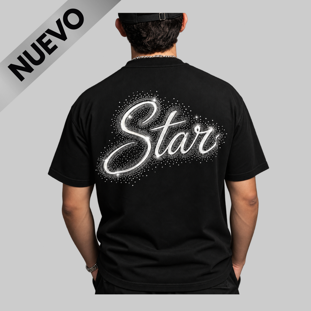 STAR-HATS T-SHIRT CRYSTAL