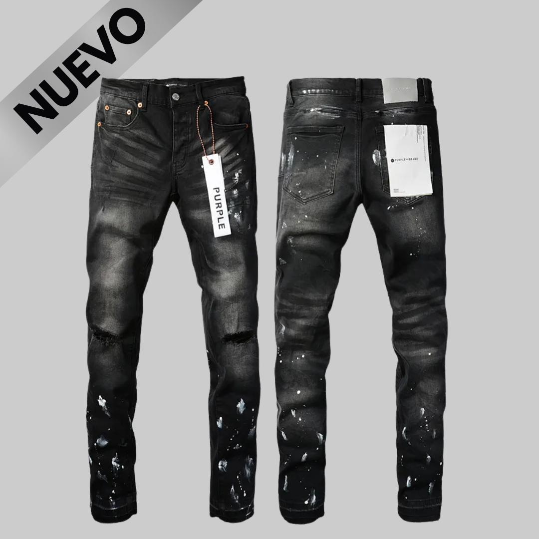 PURPLE BRAND JEANS BLACK