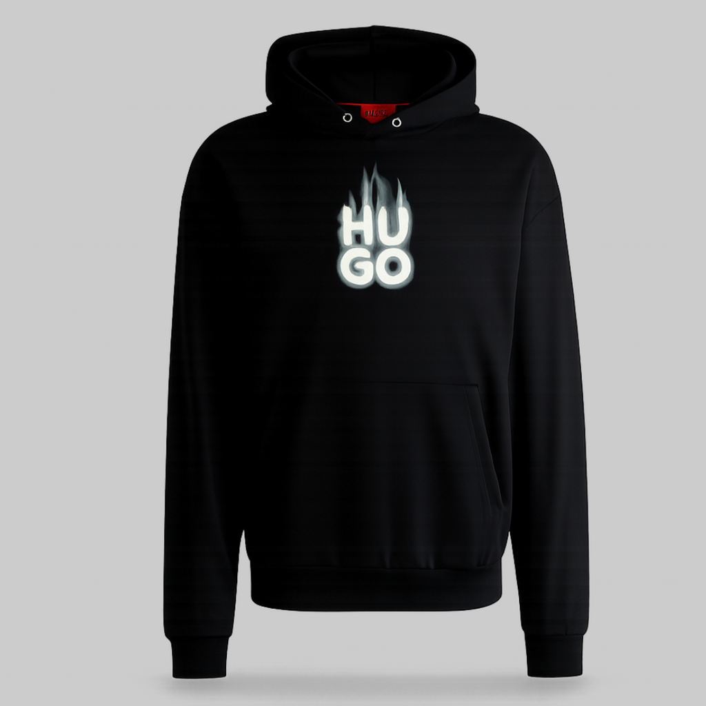 HUGO HOODIE WHITE